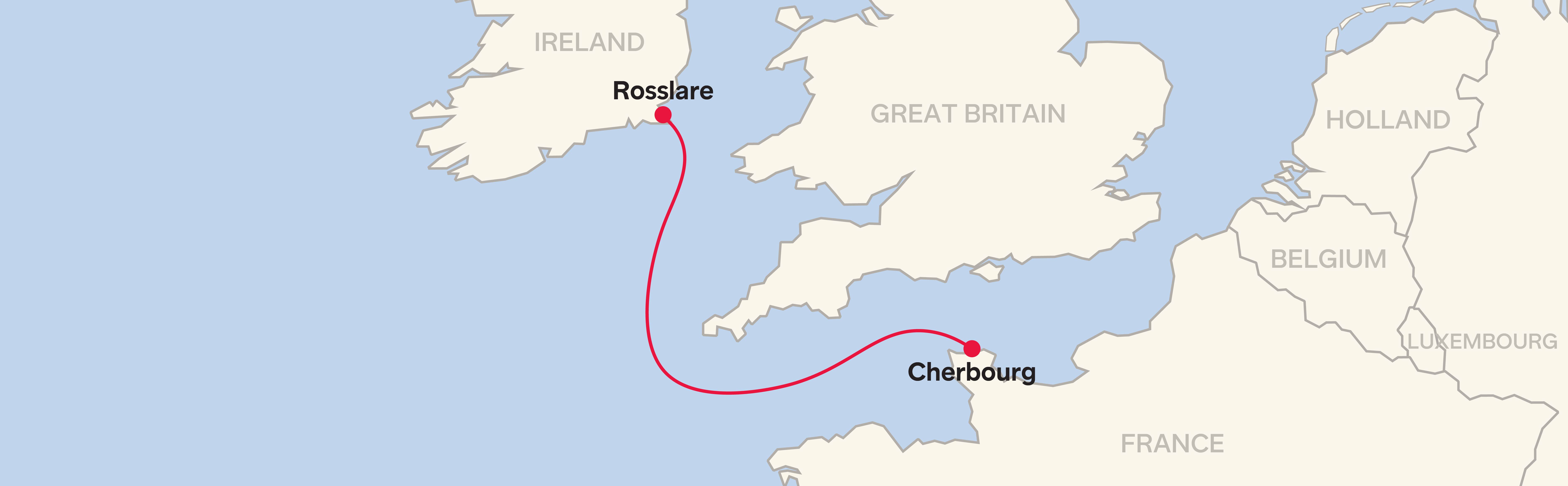 Traghetto per Cherbourg e Rosslare | Stena Line
